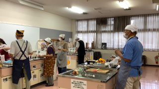 第一回 料理教室を開催しました